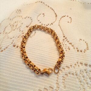 Monet Gold Link Bracelet